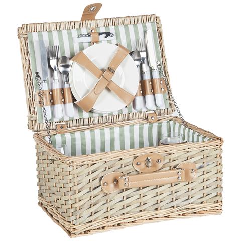 Cesto Da Picnic Clementine Vimini Naturale - Foto 2