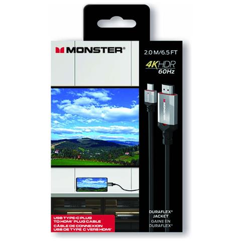Cavo Video Da Usb-c A Hdmi 4k Hdr 60hz Ad Alta Compatibilità Da 2 M, Grigio Antracite - Foto 2