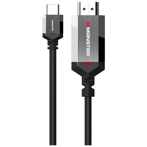 Cavo Video Da Usb-c A Hdmi 4k Hdr 60hz Ad Alta Compatibilità Da 2 M, Grigio Antracite - Foto 1