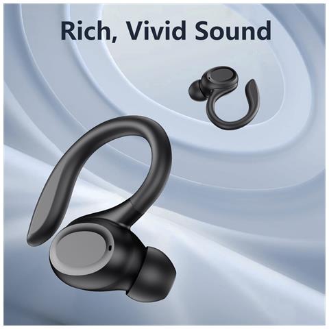 Auricolari Bluetooth Neri Sp66: Libertà Audio Senza Fili - Foto 7
