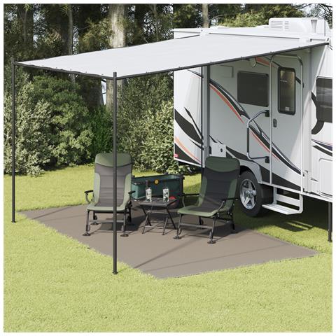 Accessorio per Tenda Grigio chiaro Policotone 250 x 450 cm - Foto 2