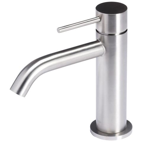 Rubinetto Miscelatore Per Lavabo In Acciaio Inox 316l Tevere T44119 Satinato - Foto 1