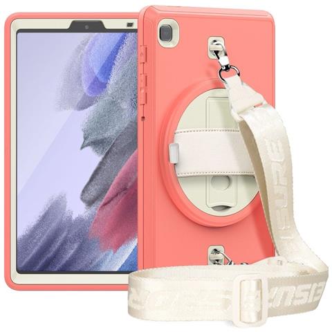 Custodia Per Samsung Galaxy Tab A7 10.4” Con Tracolla Rosa - Foto 1