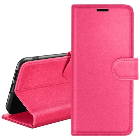 Custodia A Portafoglio Per Samsung A26 Con Supporto E Linguetta Magnetica, Fucsia - Foto 1