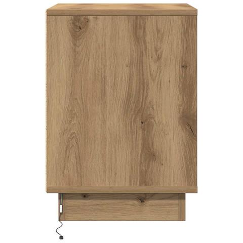 Armadio da Notte con 2 pcs rovere artigianale 39 x 34.5 x 50 cm - Foto 9