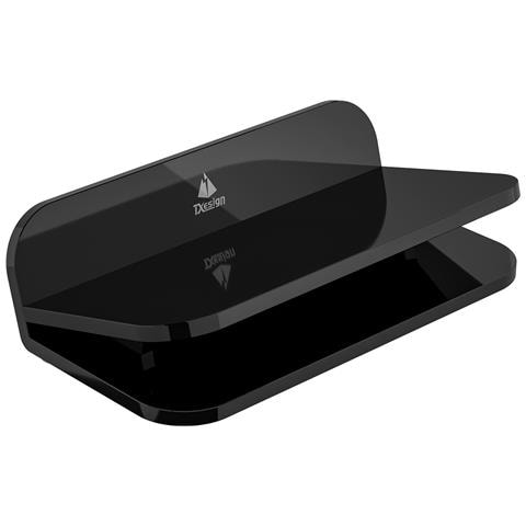 Base Inclinata Universale Per Altoparlante Quadrato - Supporto Da Tavolo In Acrilico Compatibile Con Jbl Charge 6/bose Soundlink Mini 2/marshall Emberton Iii Black - Foto 1