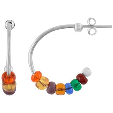 Cristallo Creolo In Argento Multicolor1 Argento925 - Foto 1