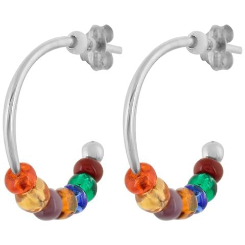 Cristallo Creolo In Argento Multicolor1 Argento925 - Foto 2