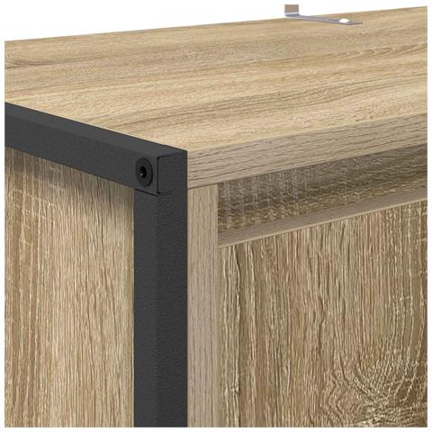 Mobile per scarpe Sonoma 79 x 36 x 100 cm Legno multistrato - Foto 9