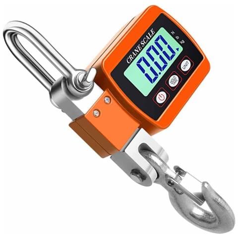 Bilancia A Gru Digitale Da 300 Kg - Bilancia Sospesa Per Carichi Pesanti Con Display Lcd Orange - Foto 2