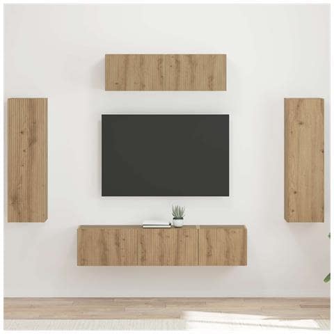 Mobile TV 5 pcs Rovere artigianale - Foto 2