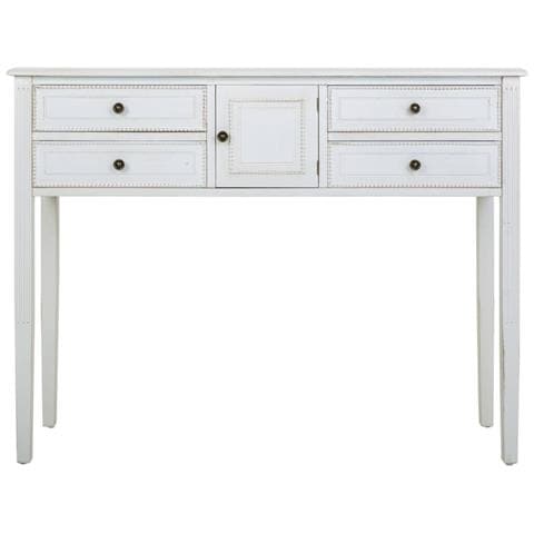 Mobile Da Ingresso In Legno Laccato Bianco 120x36x92h - Foto 2