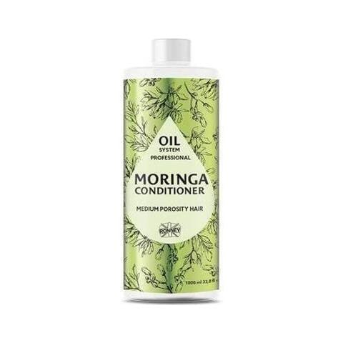 Balsamo Per Capelli Mediamente Porosi, Oil System Medium Porosity Moringa, 1000 Ml, Professional - Foto 1