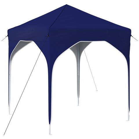 Tenda per feste a pop-up 194 x 194 x 245 cm Blu - Foto 1