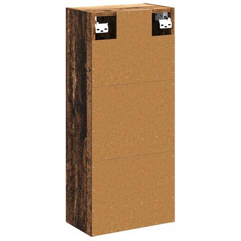 Mobile lavabo da parete Legno antico 35 x 20 x 81 cm - Foto 8
