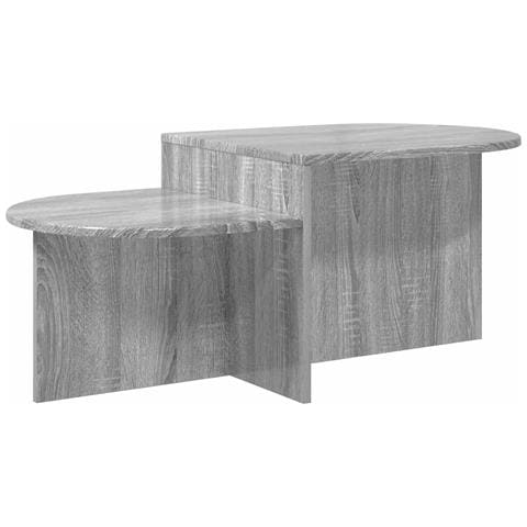 Tavolino da salotto Grigio Sonoma 100 x 50 x 40 cm - Foto 1