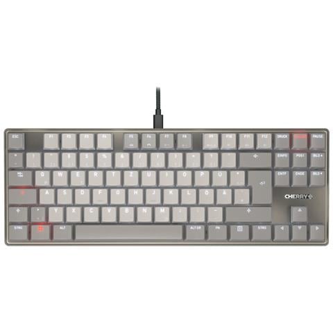 KC 500 MX LP TKL tastiera Casa /ufficio USB QWERTZ Tedesco Grigio - Foto 1
