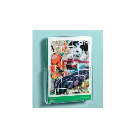 confezione da 3 pezzi - portadepliant componibili 1 tasca a4 da parete art. 5029 - Foto 1