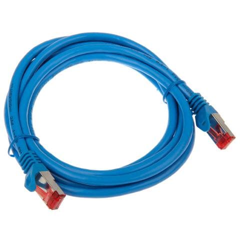 Cavo Patch 2m Cat. 6 1000 Mbit RJ45 - Blu - Foto 2