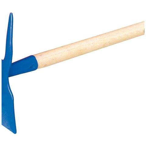 Zappette da giardino in acciaio verniciato manico cm 30 quadro-bidente - Foto 1