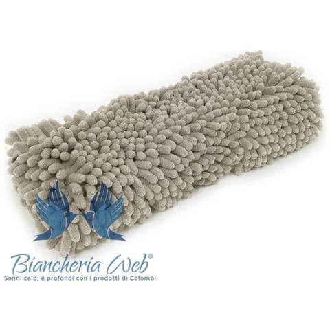 Tappeto Bagno Retro Gommato Antiscivolo Lavorazione Shaggy Modello Passatello 50x80 Dove - Foto 7