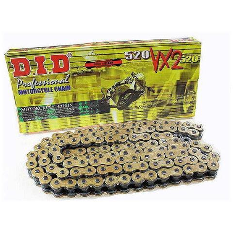 533070962 D. i. d. Catena Trasmissione 520vx2 Oro / nero Gold / black M 96 Rivetto - Foto 1