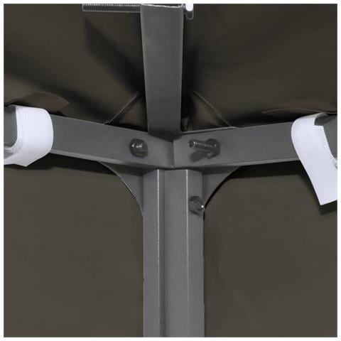 Copertura Superiore per Gazebo a 2 Strati 310 g /m² 3x3m Talpa - Foto 2
