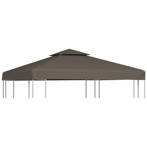 Copertura Superiore per Gazebo a 2 Strati 310 g /m² 3x3m Talpa - Foto 1