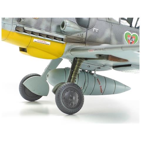 Messerschmitt Bf109 G-6 Modello di aereo ad ala fissa Kit di montaggio 1:72 - Foto 2