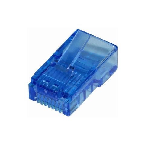 Plug Rj45 Cat 5e Utp Non Schermato - Confezione 100pz Colore Blu Lkpl85b - Foto 1