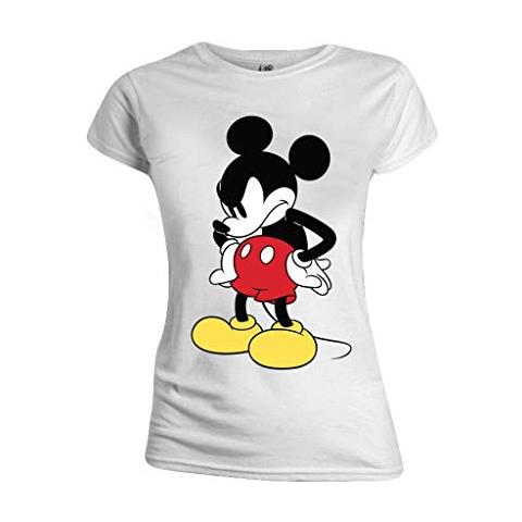 Disney - T-shirt - Topolino Mad Face - Girl (s)  - Foto 1