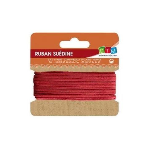 Laccio Scamosciato 5 M - Rosso - Foto 1