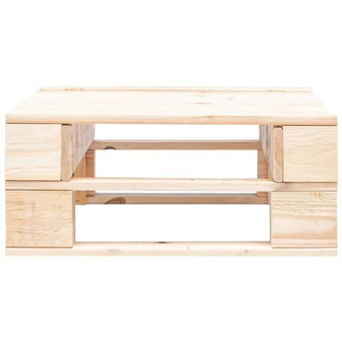 Pouf Da Giardino Con Pallet In Legno - Foto 5