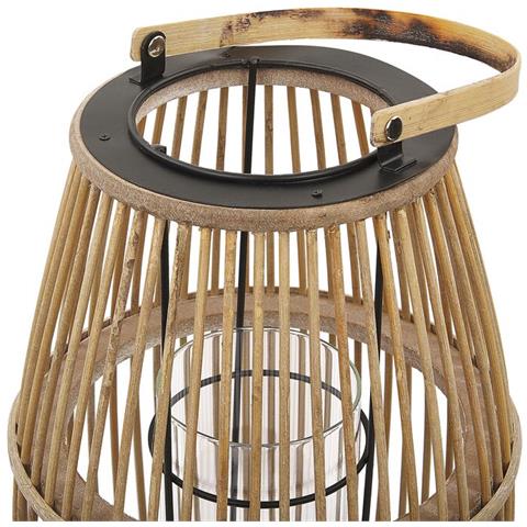 Lanterna In Bambù Beige Hoste - Foto 7