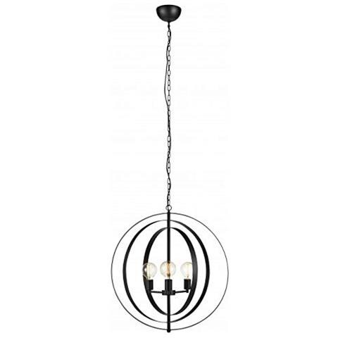 Sospensione Orbit Nero 3 Lampadine - Foto 1