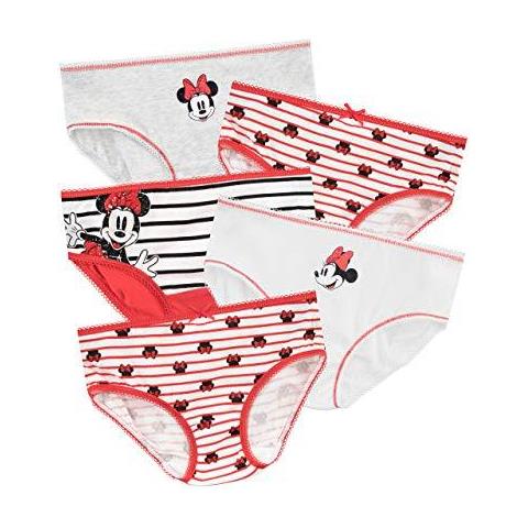 Disney Ragazze Minnie Mouse Intima Confezione Da 5 Red Et 18 A 24 Mesi - Foto 1