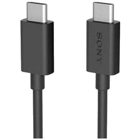 Sony Cavo Dati E Ricarica Usb-c To Type C Originale Ucb24 Black Bulk - Foto 3