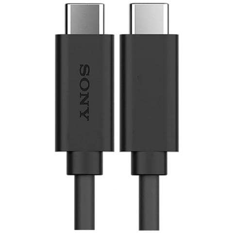 Sony Cavo Dati E Ricarica Usb-c To Type C Originale Ucb24 Black Bulk - Foto 1