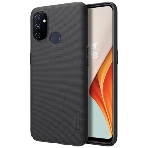 Custodia Frosted Shell Posteriore Rigida Antiscivolo Per Oneplus Nord N100 Black - Foto 1