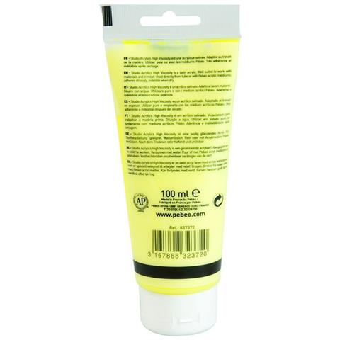 Pittura Acrilica Fluorescente - Giallo - 100 Ml - Foto 1