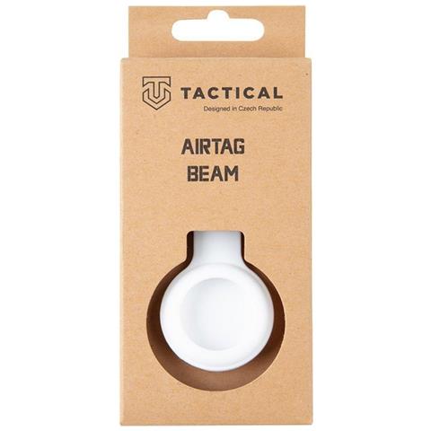 Custodia Originale Ciondolo Per Apple Airtag Beam Silicon White - Foto 2