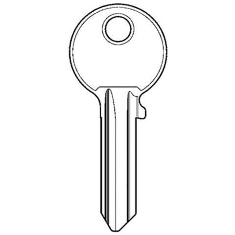 Chiave Piatta Originale F5 020259 Ottone Nichelato X 100 Pz - Foto 1