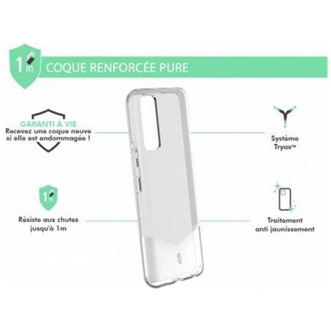 Cover Rinforzata Per Vivo Y52 5g / Y72 5g Pure, Trasparente - Foto 2