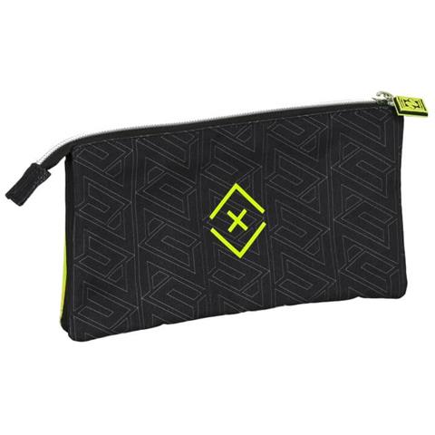 Triple Nerf Neon Black School Case - Foto 1