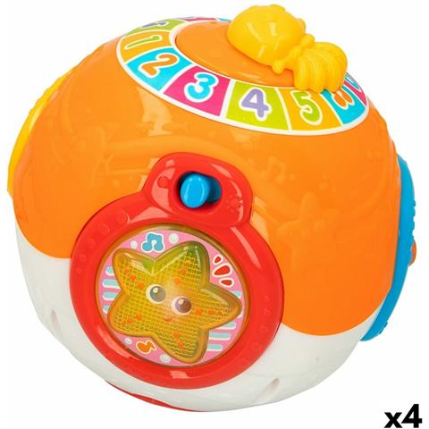 Giocattolo Musicale 15 X 15 Cm (4 Unità) Sfera - Foto 1
