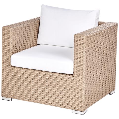 Salotto Da Giardino Rattan Sabbia 8 Posti Xxl - Foto 8