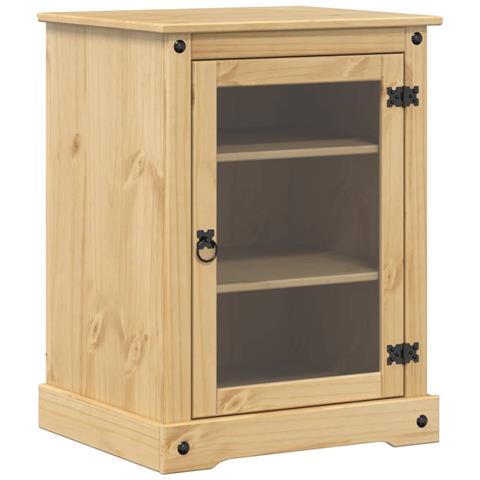 Mobile HiFi Corona 60x50x82 cm in Legno Massello di Pino - Foto 2