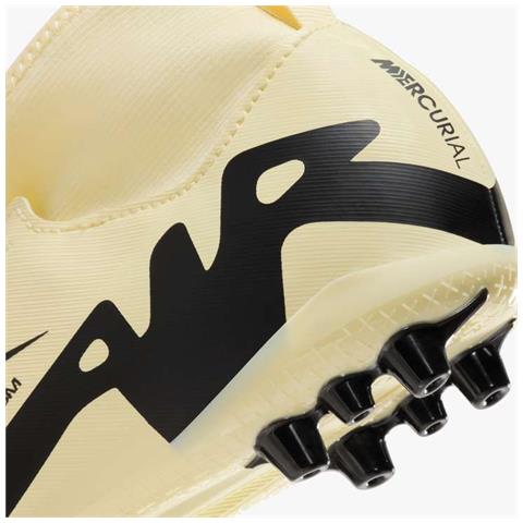 Jr. Mercurial Superfly 9 Academy Dj5613-700 Bambino Taglia 32 Colore Lemonade /Black - Foto 2