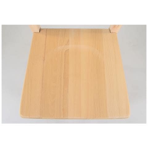 Set 4 Sedie Modello Silvana Per Cucina Bar E Sala Da Pranzo, Robusta Struttura In Legno Di Faggio Levigato, Non Trattato, 100% Naturale E Seduta In Legno - Foto 7