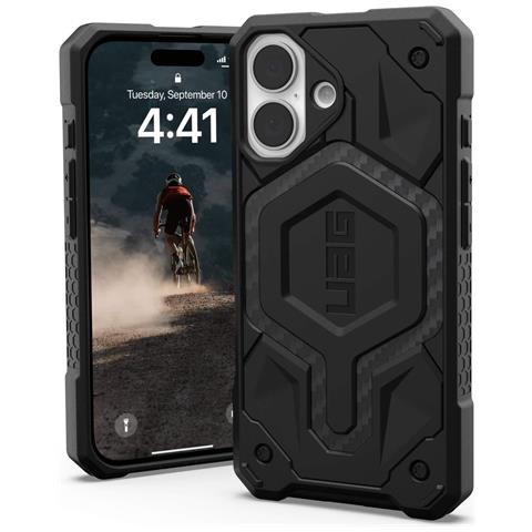 Urban Armor Gear Monarch Case Apple Iphone 16 Carbon Fiber 114462114242 (114462114242) - Foto 1